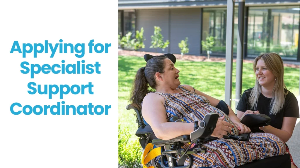 Specialist Support Coordinator
